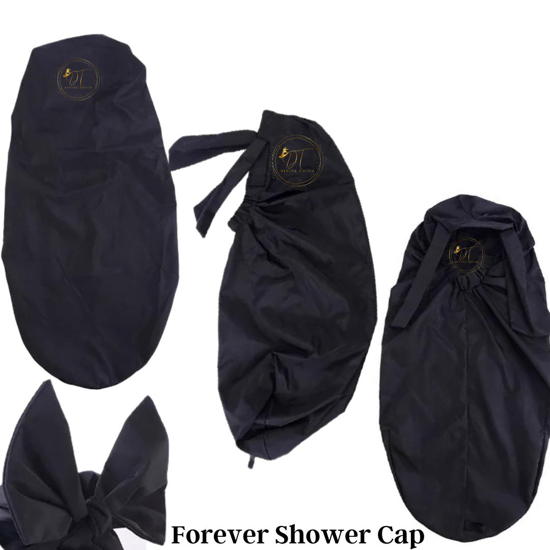 Luxe shower cap for long hair